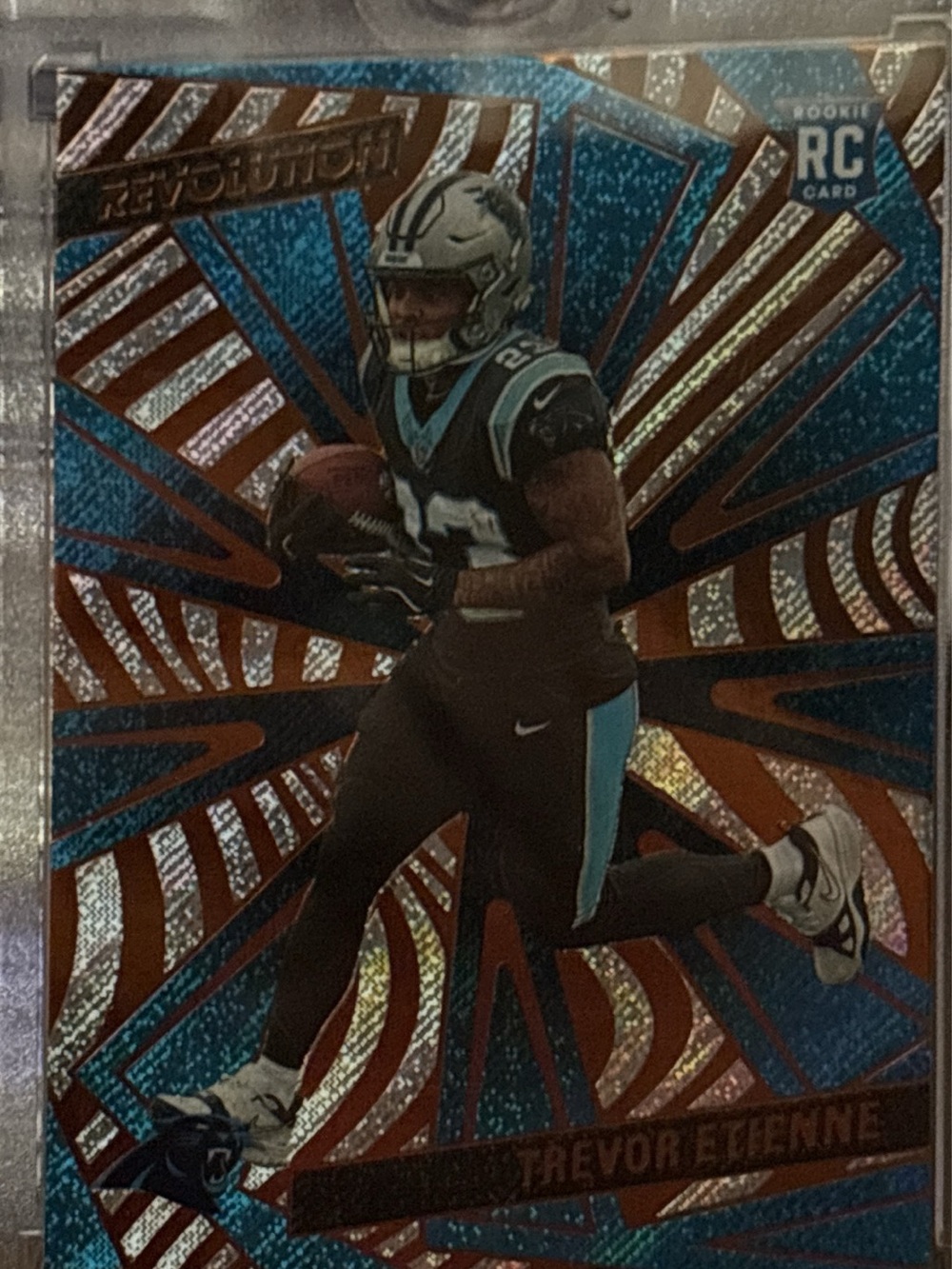 Panini Trevor Etienne Rookie Football Card